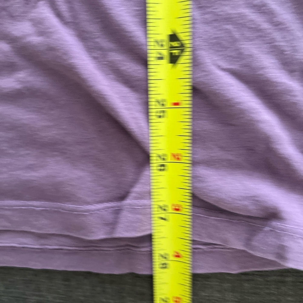 Guess Womens Purple Graphic Rhinestone Shirt Grunge Alt Girl Short Sleeve Large - Picture 6 of 6